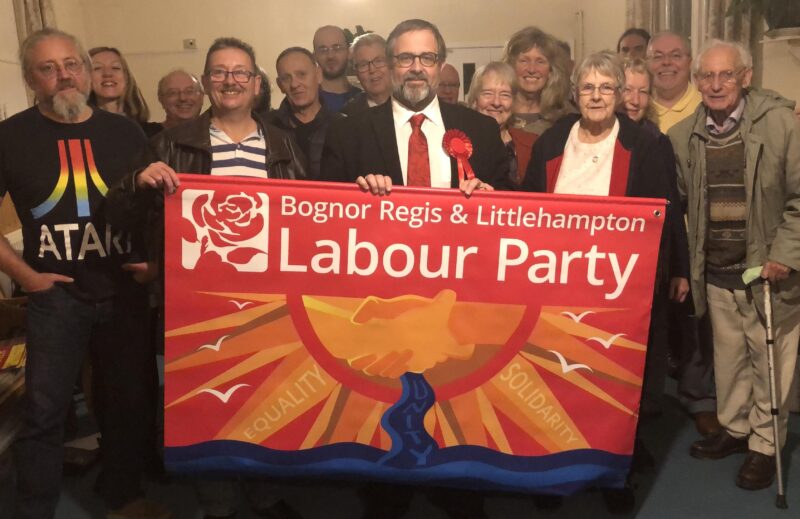 Alan Butcher at Littlehampton Branch Labour Party